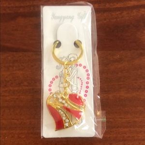 NWOT Heart Keychain